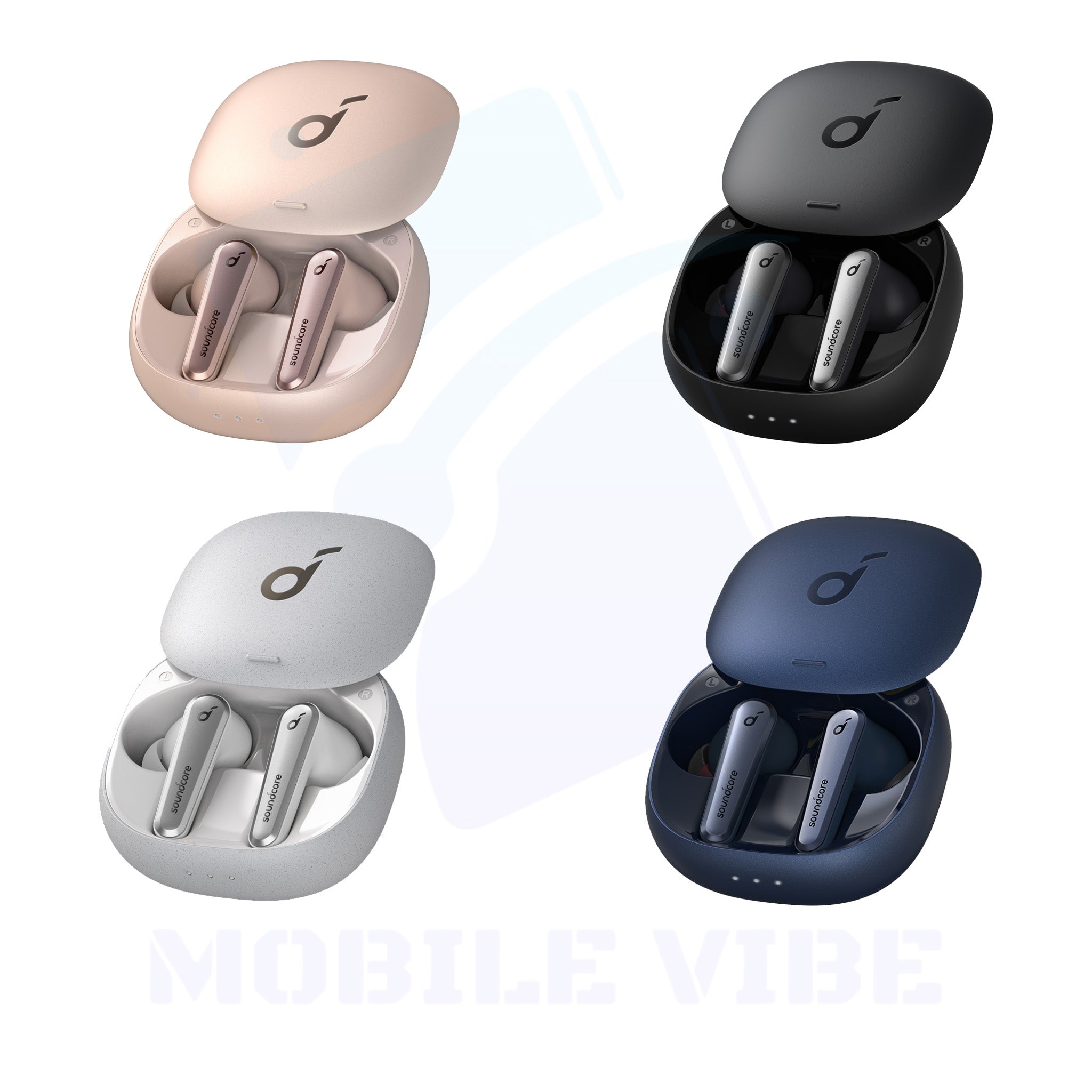 Soundcore Liberty Air 2 Pro - Advanced Noise Cancelling Wireless Earbuds with different colors