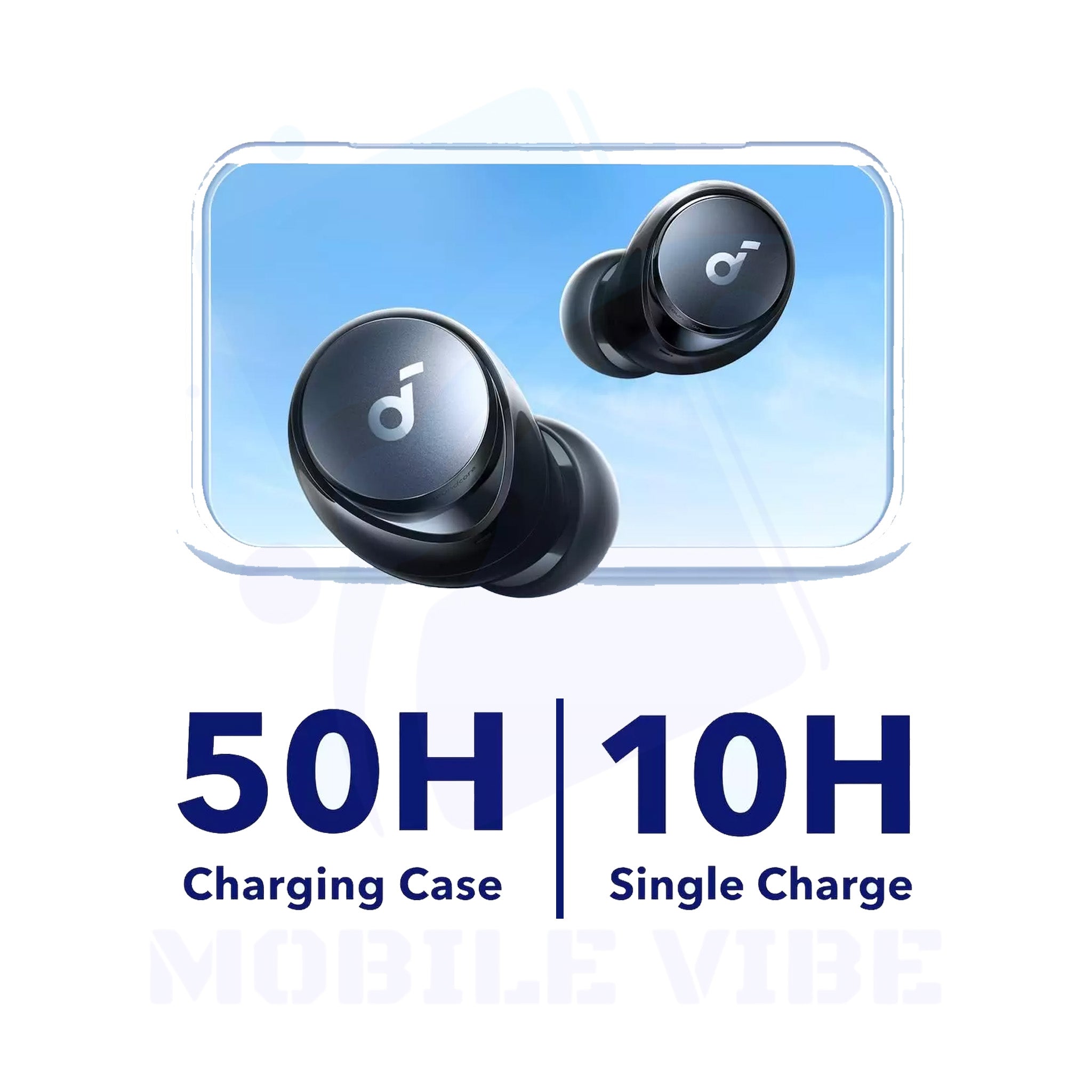Soundcore Space A40 Adaptive Noise Cancelling Wireless Earbuds – Hi-Res Audio, Comfortable Fit