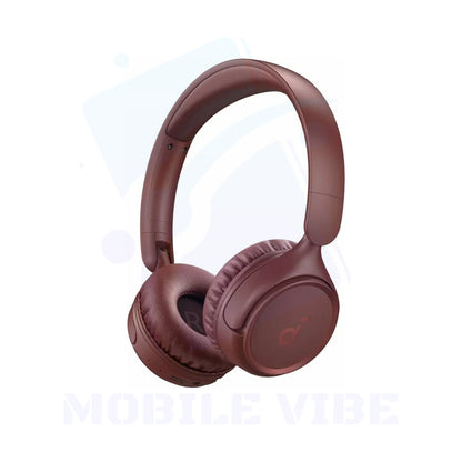 Soundcore by Anker H30i Wireless On-Ear Headphones Maroon – 70H Playtime, Pure Bass, and Bluetooth 5.3