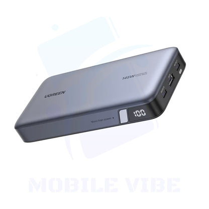 UGREEN 145W 25,000 mAh Power Bank – Fast Charging for Laptops & Phones