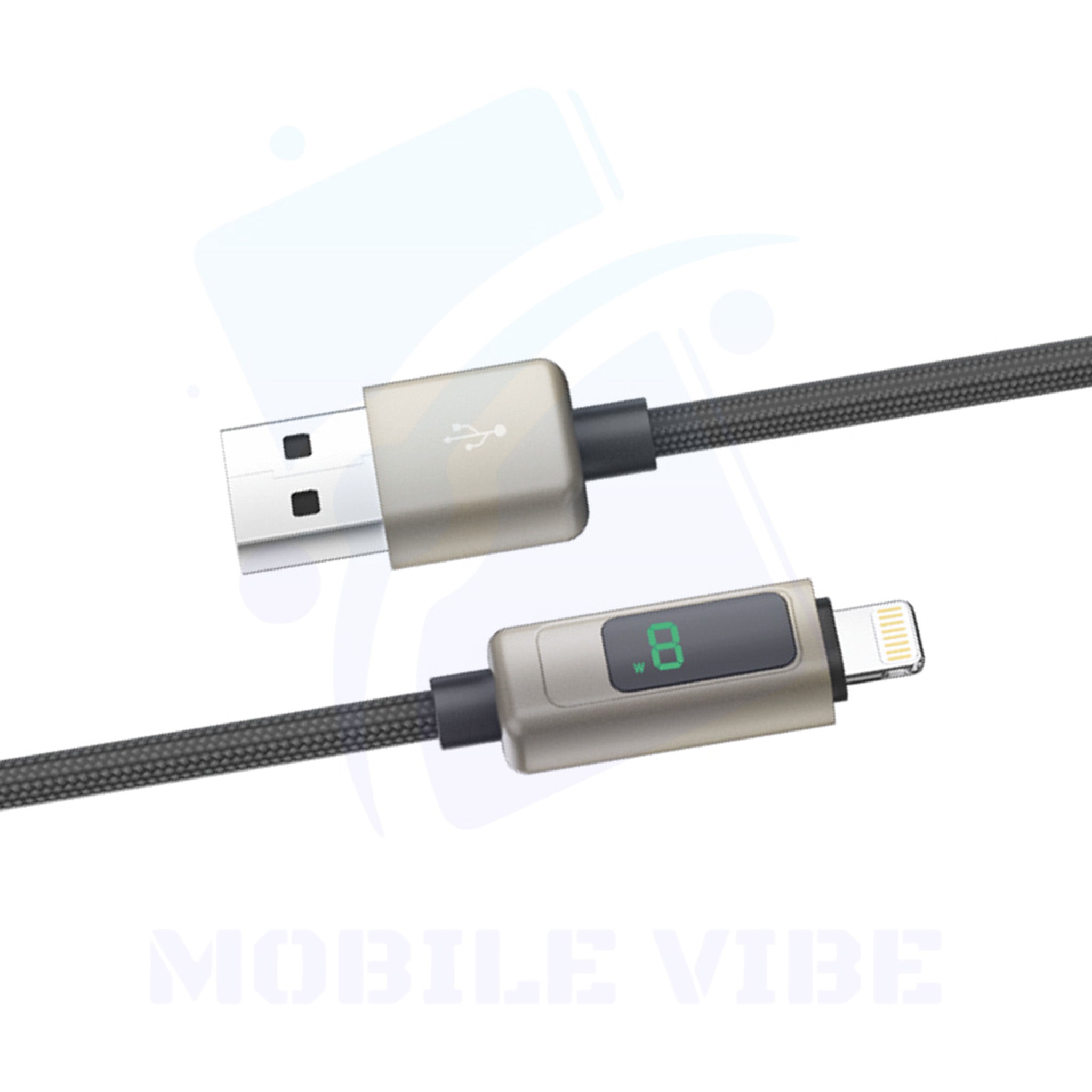 VEN-DENS 8w USB A to Lightning Cable | Fast Charging and Reliable Design