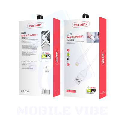 VEN-DENS USB to Lightning Cable Packed
