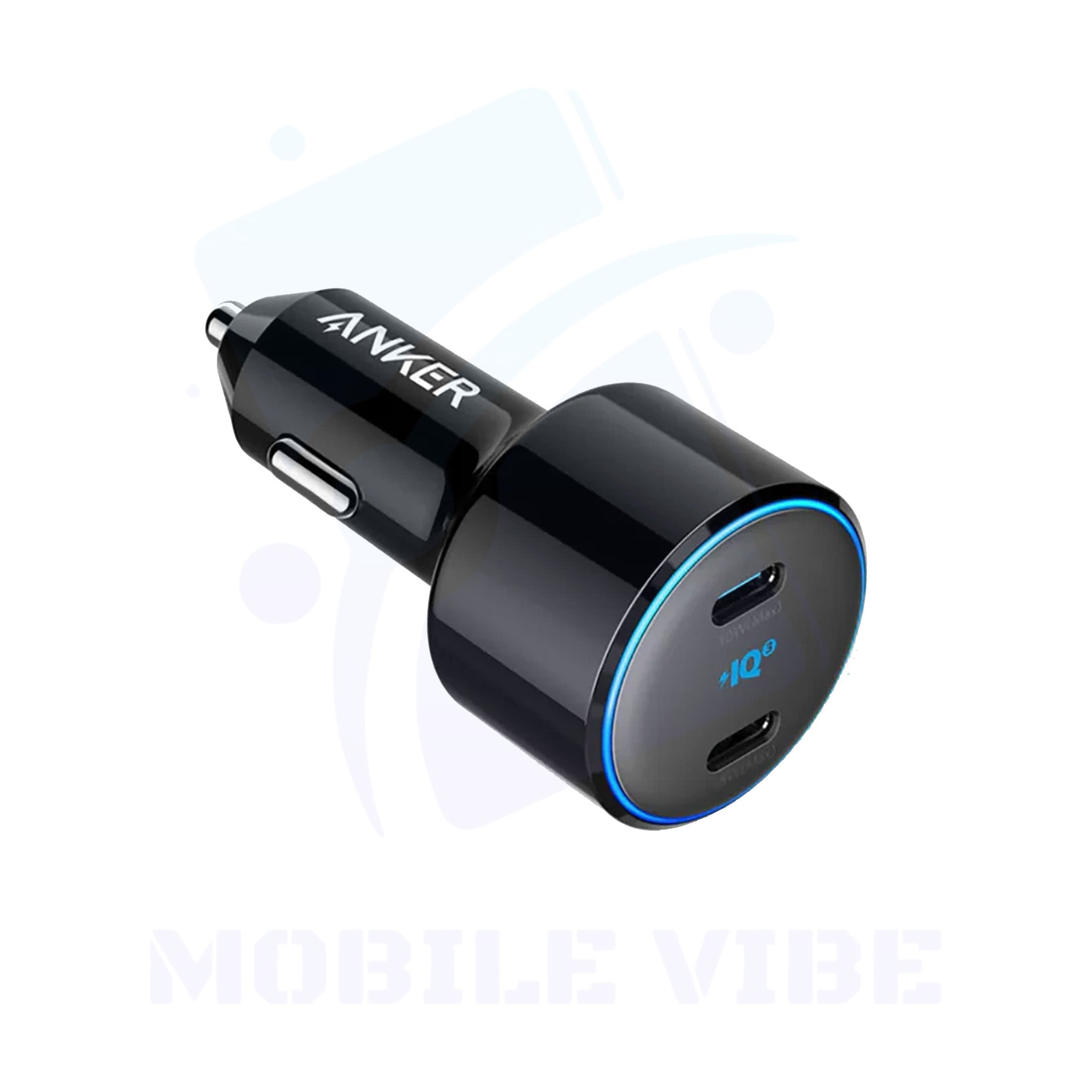 Anker PowerDrive III Duo USB-C Car Charger Side View