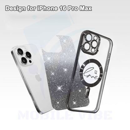 iPhone 16 Cute Bling Luxury Soft TPU Protective Case layers