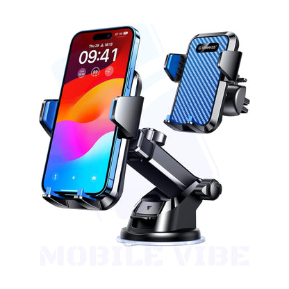 VANMASS Heavy‑Duty Car Phone Mount in blue colour