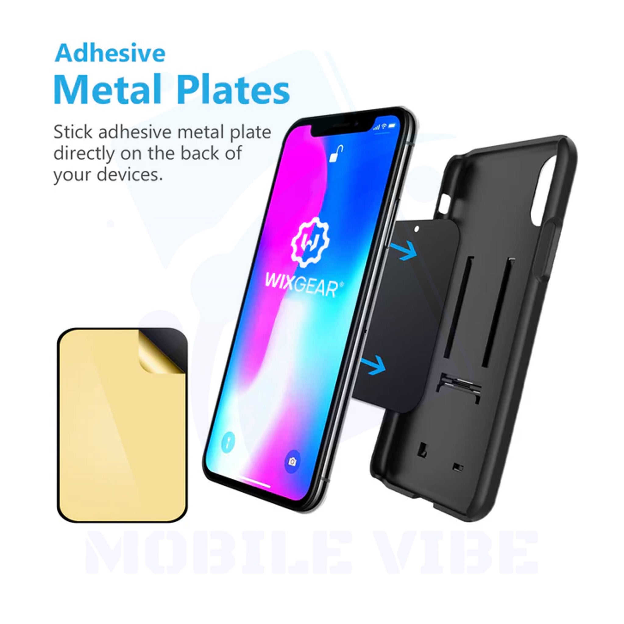 WixGear Magnetic Car Mount [2-Pack] – Universal Vent Mount for Phones & Mini Tablets